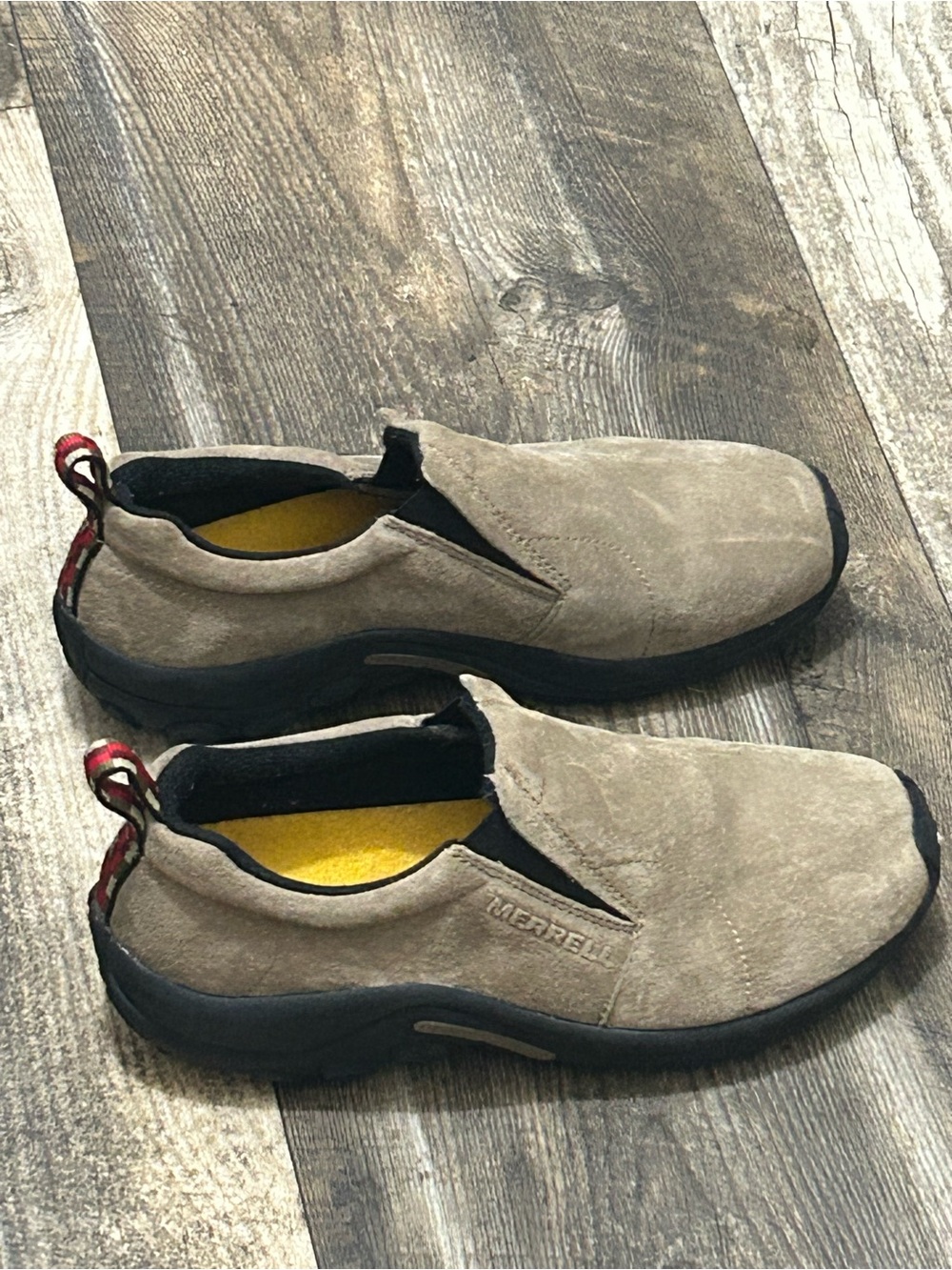 Merrell Jungle Moc Taupe Suede
Slide Slip On Women's Size 8.5
